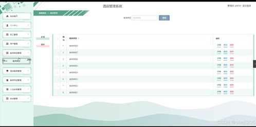 基于Python Flask框架的酒店管理系統 從程序開發到系統維護的畢業設計全流程